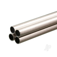 Aluminium Round Tube, 3/8 x 36in - .035in Wall (Bulk Pack of 4 Items)
