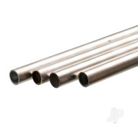 Aluminium Round Tube, 7/16 x 36in - .035in Wall (Bulk Pack of 4 Items)