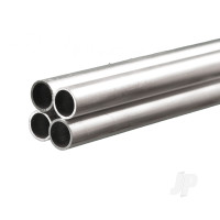Aluminium Round Tube, 3/8 x 36in - .016in Wall (Bulk Pack of 4 Items)