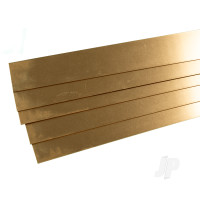 Brass Strip, 1/64 (.016) x 1 x 36in