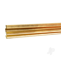 Brass Strip, 1/16 (.064) x 1/4 x 36in (Bulk Pack of 4 Items)