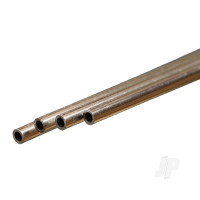 Aluminium Round Tube, 3 x 300mm, .45mm Wall (4 pcs)