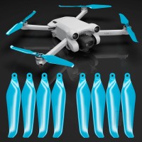DJI Mini 3 Pro/4 Pro STEALTH Upgrade Propellers - Blue (4 pcs)