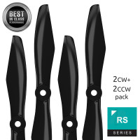 6x4.5 RS-FPV Racing Propeller Set Black (4 pcs)