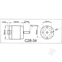 ROXXY BL Outrunner (C28-34-12)