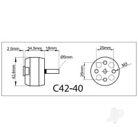 ROXXY BL Outrunner (C42-40-10)