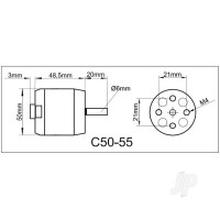 ROXXY BL Outrunner (C50-55-45)