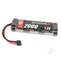 NiMH 7.2V 2000mAh SC Stick, Deans (HCT)