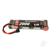NiMH 8.4V 2000mAh SC 6-1 Stick, Deans (HCT)