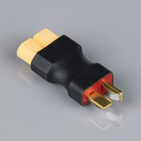 Battery Adapter, Deans (HCT) Male to XT60 Female
