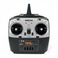 T8FB 2.4GHz 8-Channel Transmitter with Bluetooth and 2x R8EF Receivers (Mode 2)