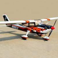 Cessna Turbo Skylane 182 (10cc / 4s) 1.75m / 69in, Black/Orange/White