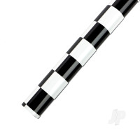 2m AeroKote Black & White Chequered 3x3cm (64cm width)