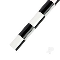 2m AeroKote Black & White Chequered 5x5cm (64cm width)