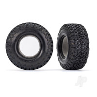 Tyres, BFGoodrich All-Terrain T/A KO2 (dual profile 4.5x1.7- 2.2/3.0") (2)/ foam inserts (2)