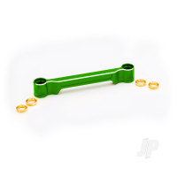 Drag link, steering, 6061-T6 aluminium (Green-anodised)