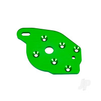 Plate, motor, 6061-T6 aluminium (Green-anodised)