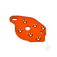 Plate, motor, 6061-T6 aluminium (Orange-anodised)
