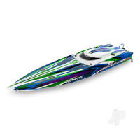 Spartan SR 1:10 36in Race Boat, Green (+ TQi 2-ch, TSM, VXL-6s marine, Velineon 540XL, Self Righting)
