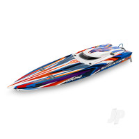 Spartan SR 1:10 36in Race Boat, Orange (+ TQi 2-ch, TSM, VXL-6s marine, Velineon 540XL, Self Righting)