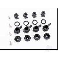 Nuts, hatch mounting (hatch nuts (4), wing nuts (4)) / shafts (4) / o-rings (4) / 3x8mm CCS (stainless) (4)