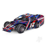 Slash Modified 1:10 2WD RTR Dirt Oval Racer, Red (+ TQ 2-ch, BL-2S, 3300Kv, 2S LiPo, USB-C Charger)
