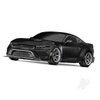 4-Tec Drift 2024 Ford Mustang 1:10 2WD RTR Drift Car, Black (+ TQi 3-ch, XL-5, Titan Drift 21T, Clipless Body)