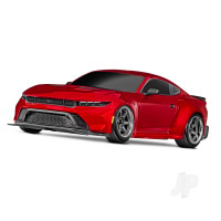 4-Tec Drift 2024 Ford Mustang 1:10 2WD RTR Drift Car, Red (+ TQi 3-ch, XL-5, Titan Drift 21T, Clipless Body)
