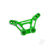 Shock tower, front, 6061-T6 aluminium (Green-anodised) / 3x15mm BCS (with threadlock) (2 pcs)