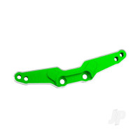 Shock tower, rear, 6061-T6 aluminium (Green-anodised) / 3x15mm BCS (with threadlock) (2 pcs)