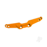 Shock tower, rear, 6061-T6 aluminium (Orange-anodised) / 3x15mm BCS (with threadlock) (2 pcs)