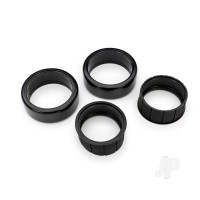 Tyres, 1.9" Drift (1 dot, hard, rough surfaces)) (front) (2)/ rubber inserts (2)