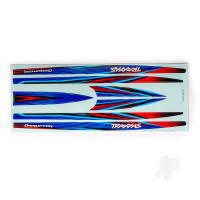 Decal set, hull (Blue) (waterproof) (for Disruptor)
