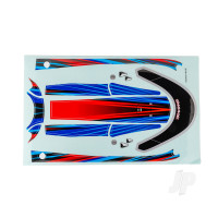 Decal set, hatch (Blue) (waterproof) (for Disruptor)