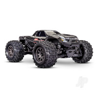 Mini Maxx 4WD RTR Monster Truck, Black (+ TQi 2-ch, BL-2s, 2S LiPo, USB-C Charger, Clipless Body)