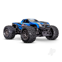 Mini Maxx 4WD RTR Monster Truck, Blue (+ TQi 2-ch, BL-2s, 2S LiPo, USB-C Charger, Clipless Body)