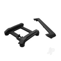Skid plate (roof), tailgate protector (Black), mounts (2 pcs), 3x8mm BCS (7 pcs) (fits #10711 body)