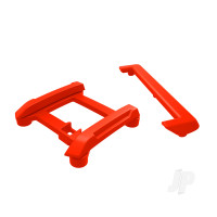 Skid plate (roof), tailgate protector (Red), mounts (2 pcs), 3x8mm BCS (7 pcs) (fits #10711 body)