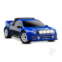 Mini Rally VXL Ford RS200 4WD RTR, Blue (+ TQi 2-ch, VXL-3S, 2S LiPo, USB-C Charger, Clipless Body)
