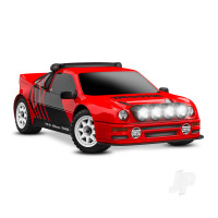 Mini Rally VXL Ford RS200 4WD RTR, Red (+ TQi 2-ch, VXL-3S, 2S LiPo, USB-C Charger, Clipless Body)