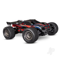 Mini XRT 4WD RTR Monster Truck, Red (+ TQi 2-ch, VXL-3S, Velineon 3500Kv, 2S LiPo, USB-C Charger, Clipless Body)