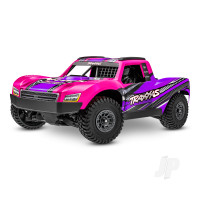 Mini Slash 4WD RTR Short Course Truck, Pink (+ TQi 2-ch, 2S LiPo, USB-C Charger, Clipless Body)