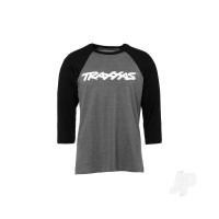 Traxx Raglan Shirt Grey / Black XL