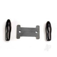 Antenna caps, vinyl (2 pcs) / antenna spool