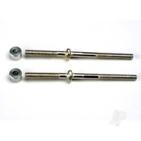 Turnbuckles (54mm) (2 pcs) / 3x6x4mm aluminium spacers (Rear camber links)