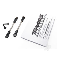 Turnbuckles, camber link, 47mm (67mm centre to Center) (Front) (assembled with rod ends and hollow balls) (1 left, 1 right)