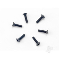 Screws, 2.5x10mm countersunk machine (hex drive) (6 pcs)