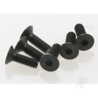 Screws, 4x12mm countersunk machine (hex drive) (6 pcs)