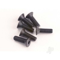 Screws, 3x10mm countersunk machine (6 pcs) (hex drive)