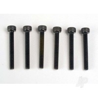 Header screws, 3x23mm cap hex screws (6 pcs)